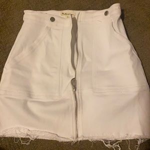 For love and lemons denim skirt